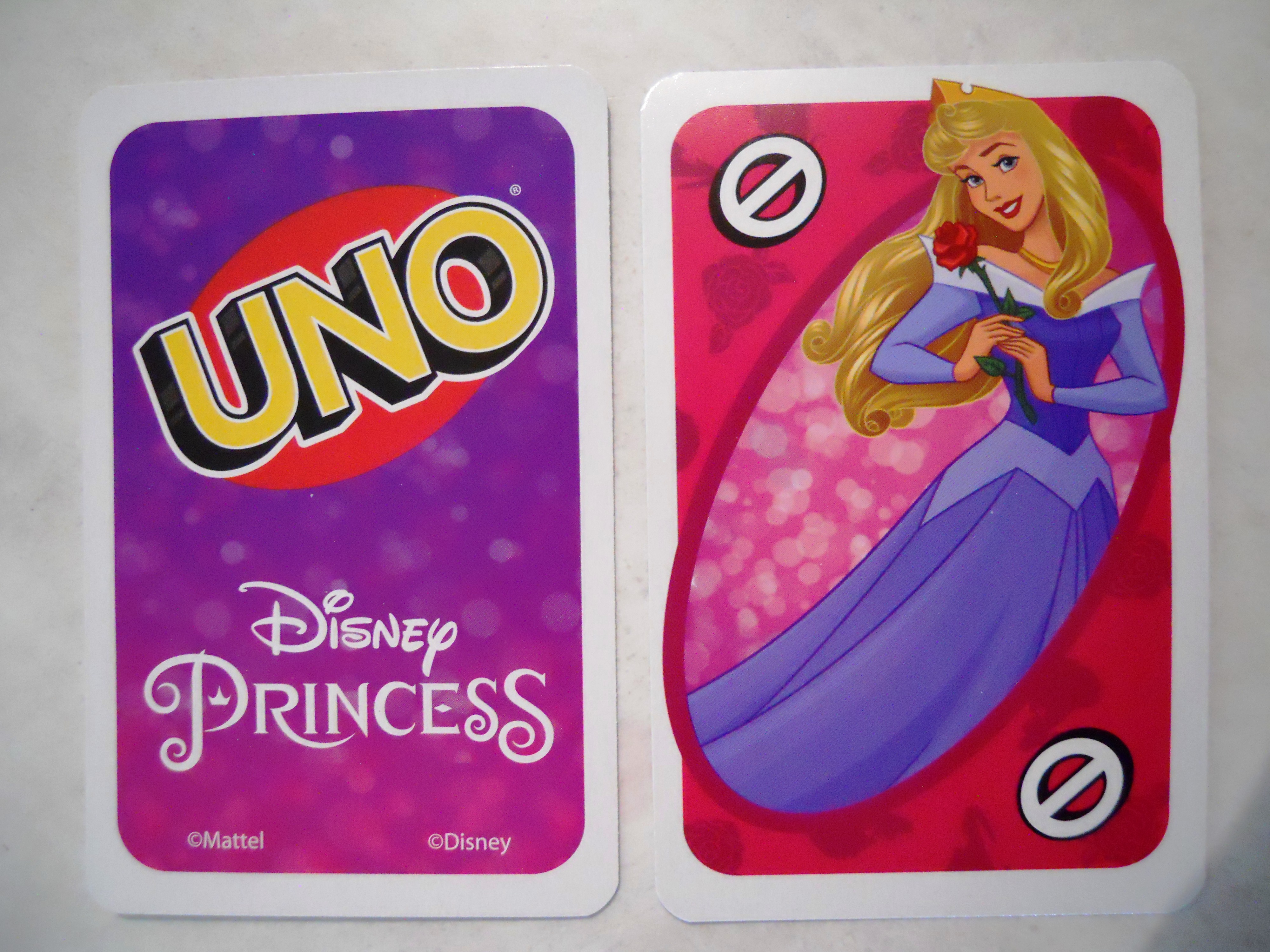 2020 Mattel UNO Card Game Disney Princess (Pick Your Card)